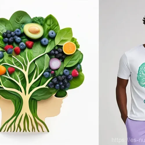 뇌 건강을 위한 영양소 연구 동향 - **Prompt: The Energetic Gut-Brain Axis**
    "A visually stunning and vibrant depiction of the human...